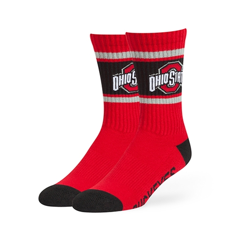 Ohio State Buckeyes NCAA Red Duster Sport Sock *SALE* Size L