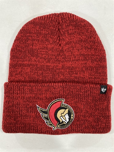 Ottawa Senators NHL Red Brain Freeze Knit Cuff Cap