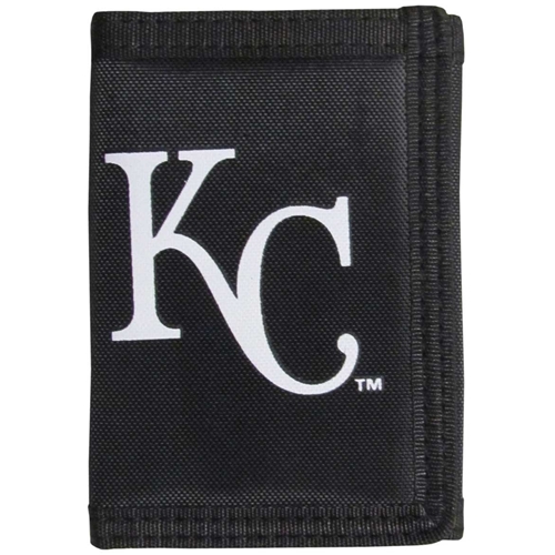 Kansas City Royals MLB Black Tri Fold Wallet *SALE*