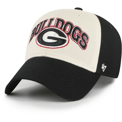 Georgia Bulldogs NCAA Black Saga MVP Adjustable Hat *NEW*