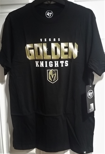 Vegas Golden Knights NHL Jet Black Crosstown Flanker Tee Men&#39;s *SALE* - Lot of 6