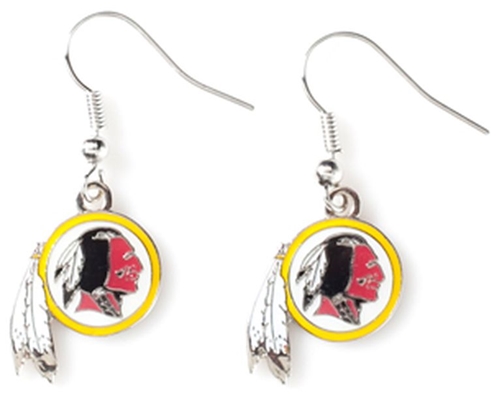 Washington Redskins NFL Dangle Earrings