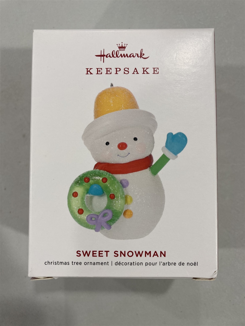 2019 Hallmark Sweet Snowman Limited Edition Keepsake Ornament *SALE*