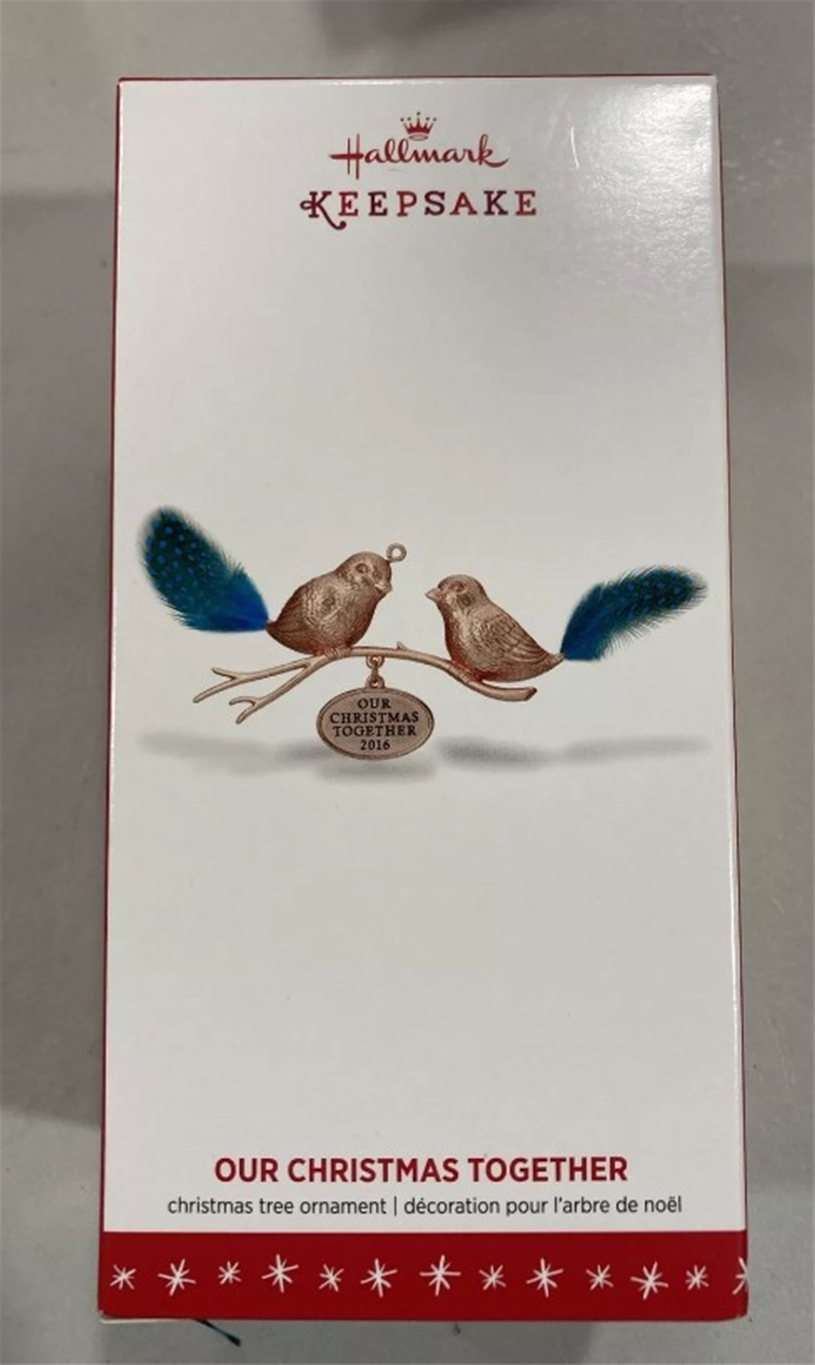 2016 Our Christmas Together Hallmark Keepsake Ornament *NEW*