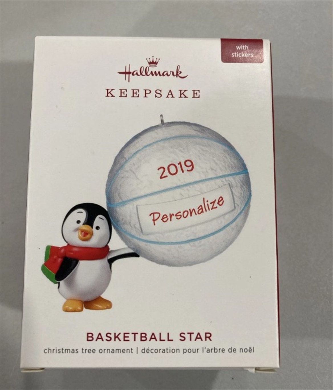 2019 Hallmark Basketball Star Keepsake Ornament *NEW*
