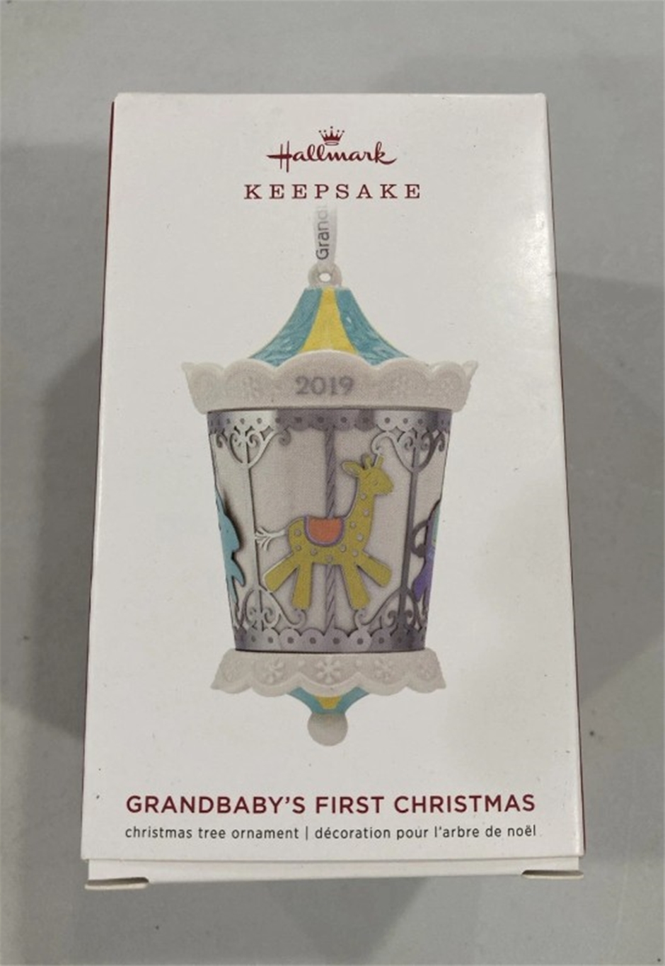 2019 Hallmark Grandbaby's First Christmas Keepsake Ornament *NEW*