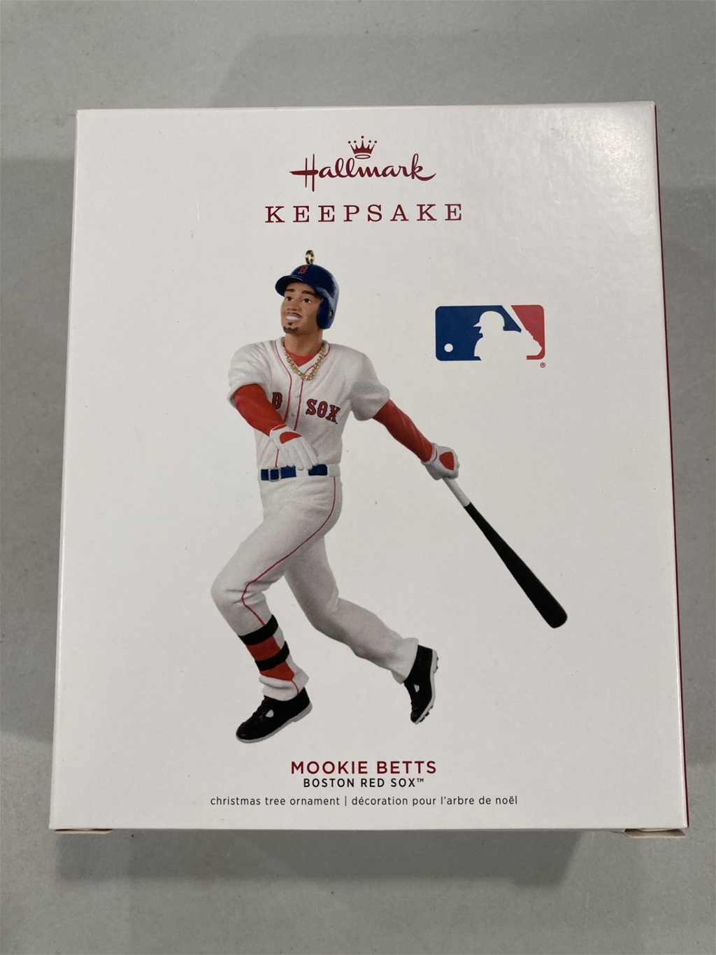 2019 Hallmark MOOKIE BETTS Keepsake Ornament *NEW*