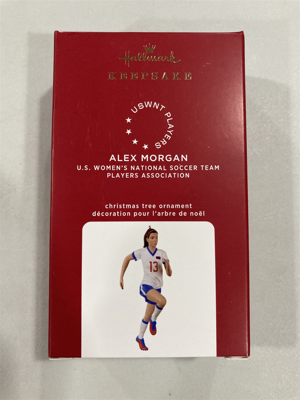 2020 Alex Morgan USWNT Players Keepsake Ornament 