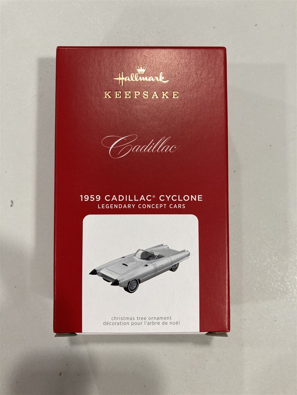 2021 1959 Cadillac 4th in Series Legendary Concept Cars Keepsake Ornament *NEW*