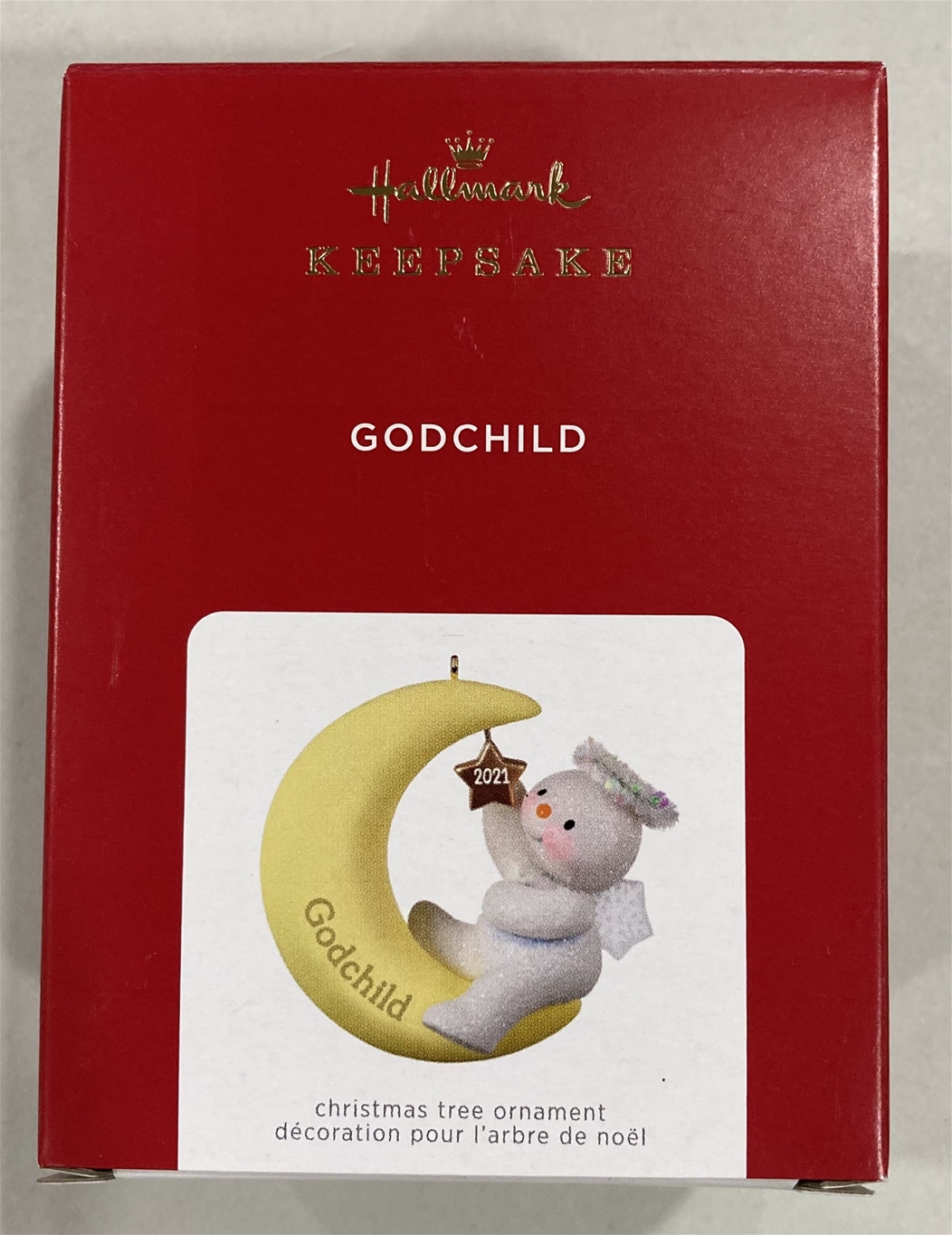 2021 Hallmark Godchild Keepsake Ornament *SALE*