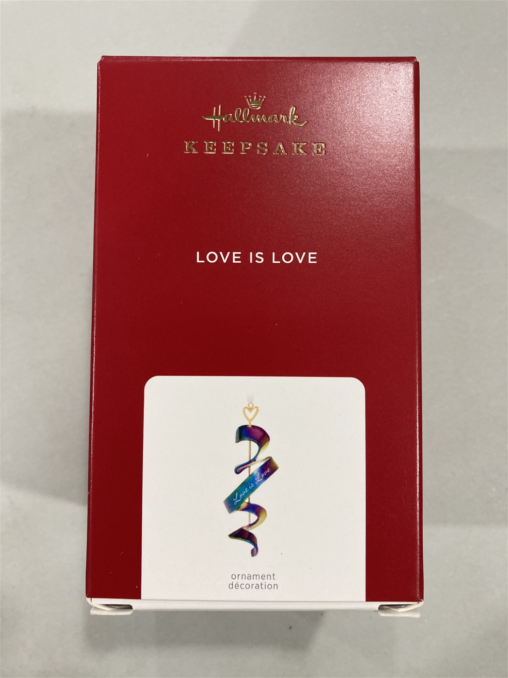 2021 Hallmark Love is Love Keepsake Ornament *SALE*