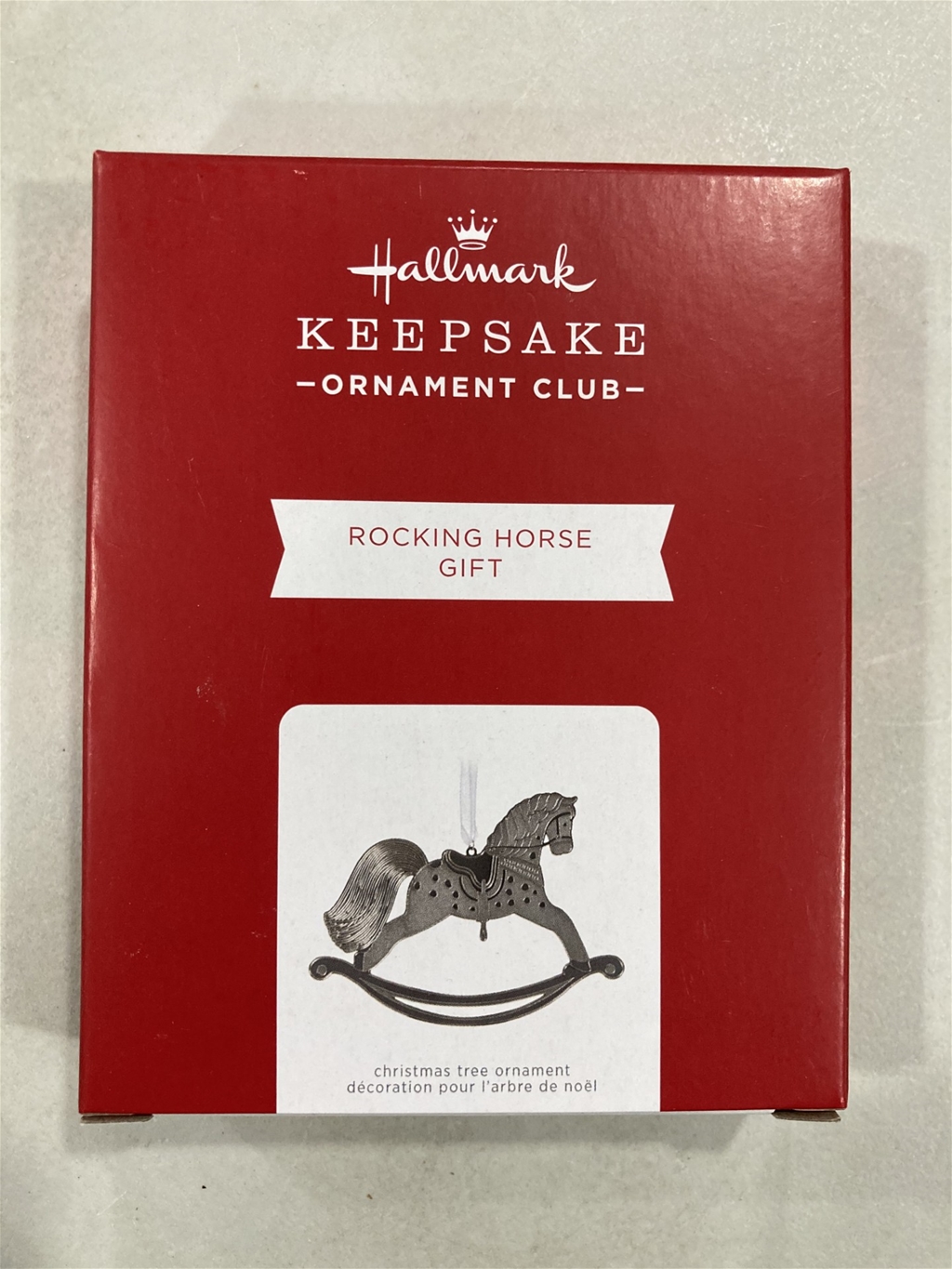 2021 Hallmark Rocking Horse Gift KOC Keepsake Member Exclusive Ornament *SALE*