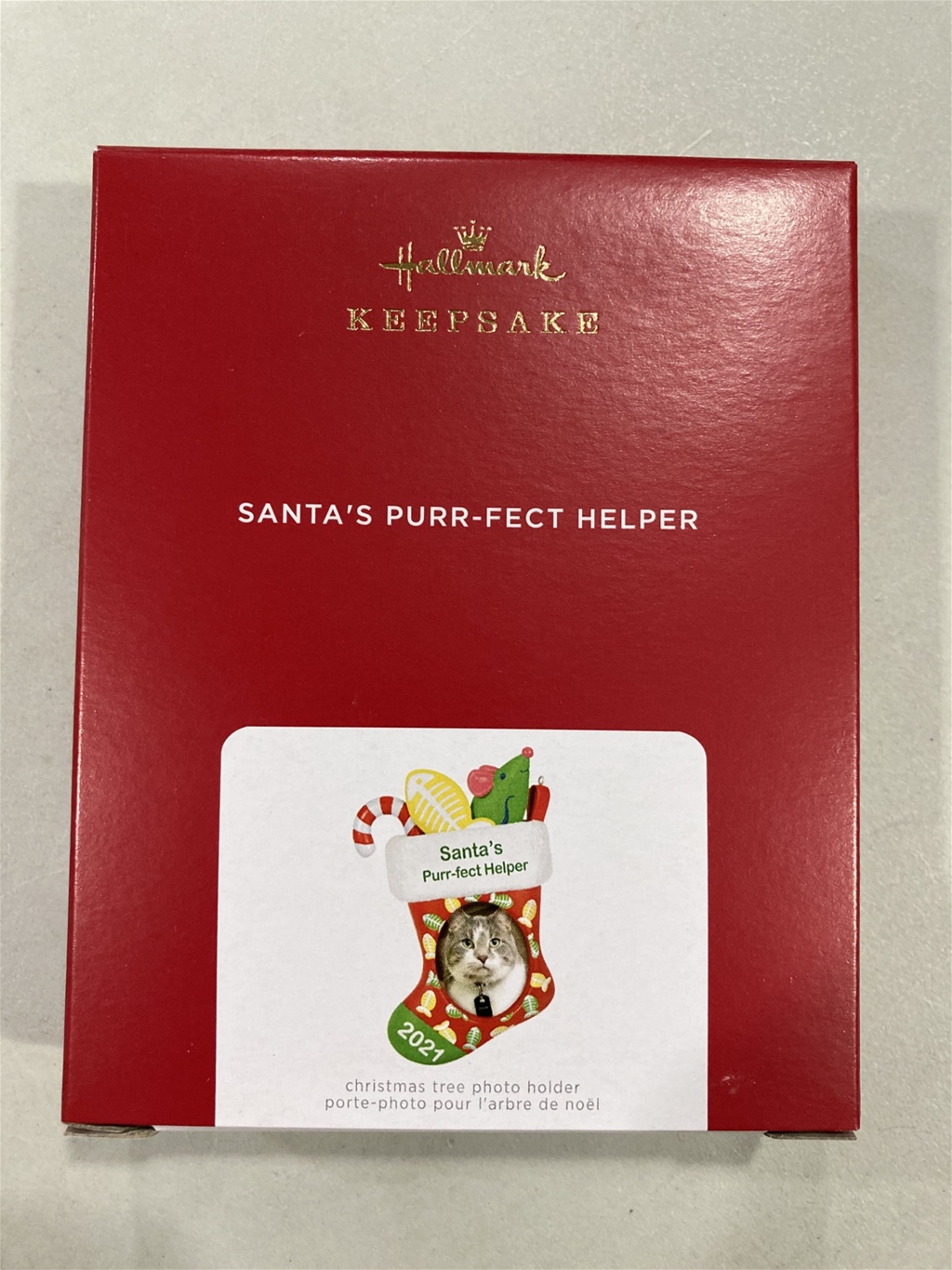 2021 Hallmark Santa's Purr-fect Helper Keepsake Ornament *NEW*