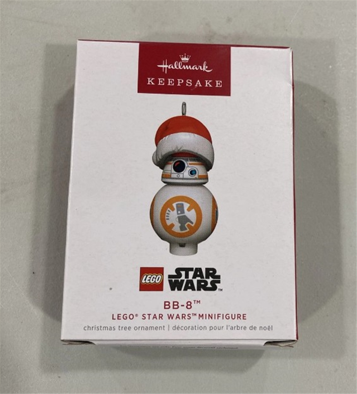2022 Hallmark Lego BB-8 Star Wars Minifigure Keepsake Ornament *NEW*