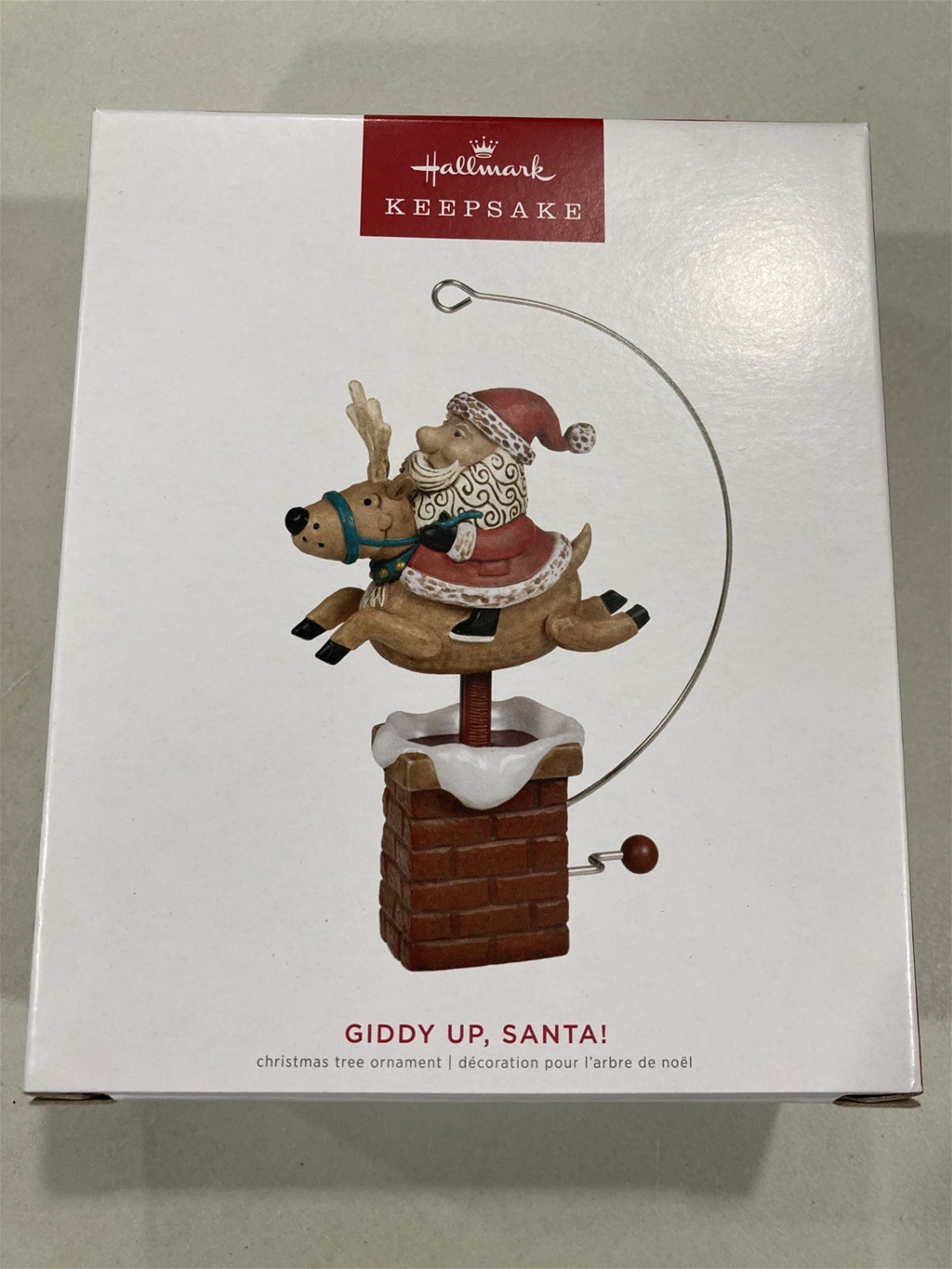 2022 Hallmark Giddy Up, Santa Keepsake Ornament *SALE*