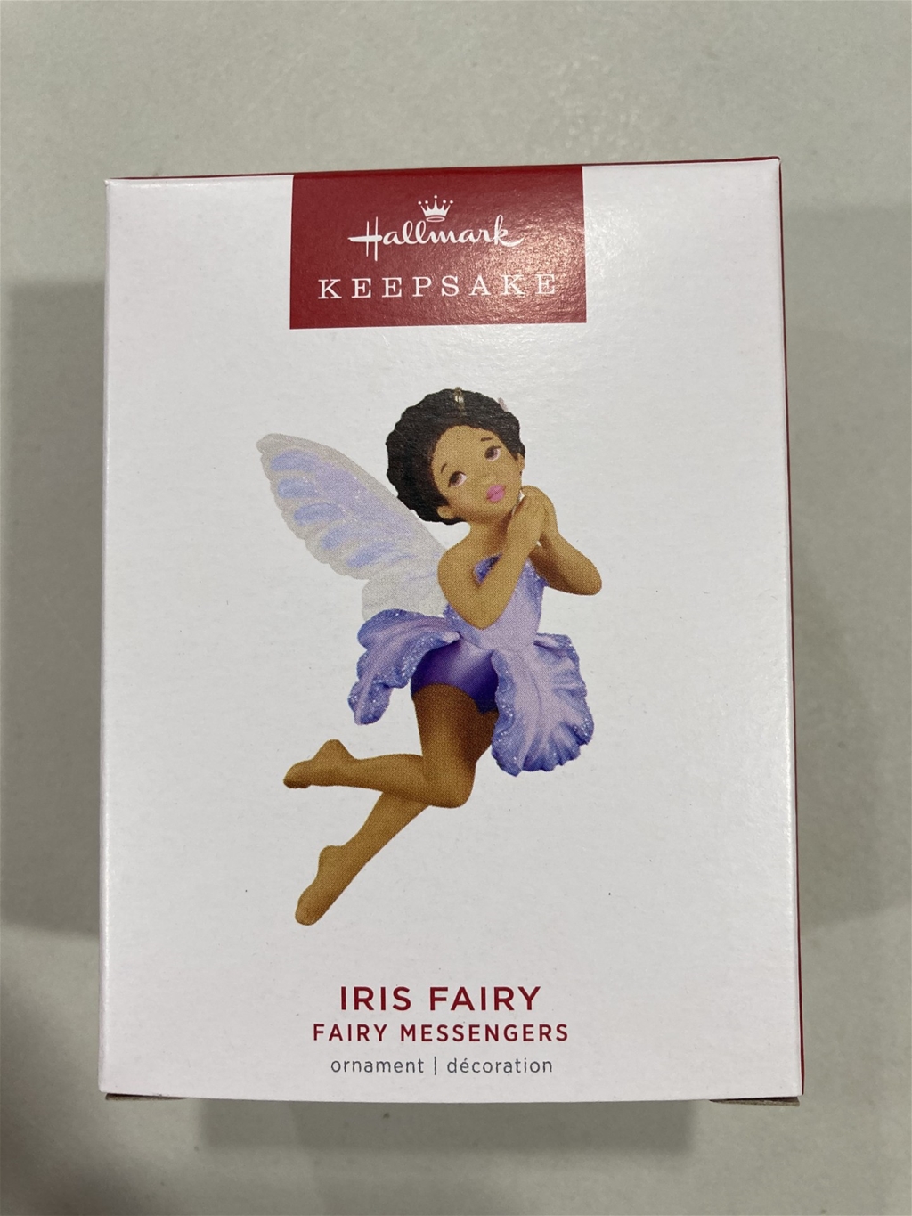2022 Hallmark Iris Fairy 18th in Series Christmas Keepsake Ornament 