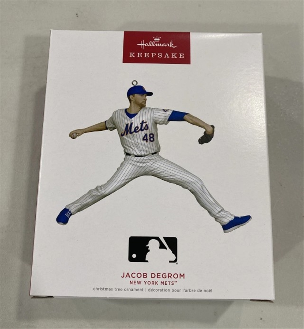 2022 Hallmark Jacob Degrom New York Mets Keepsake Ornament *NEW*