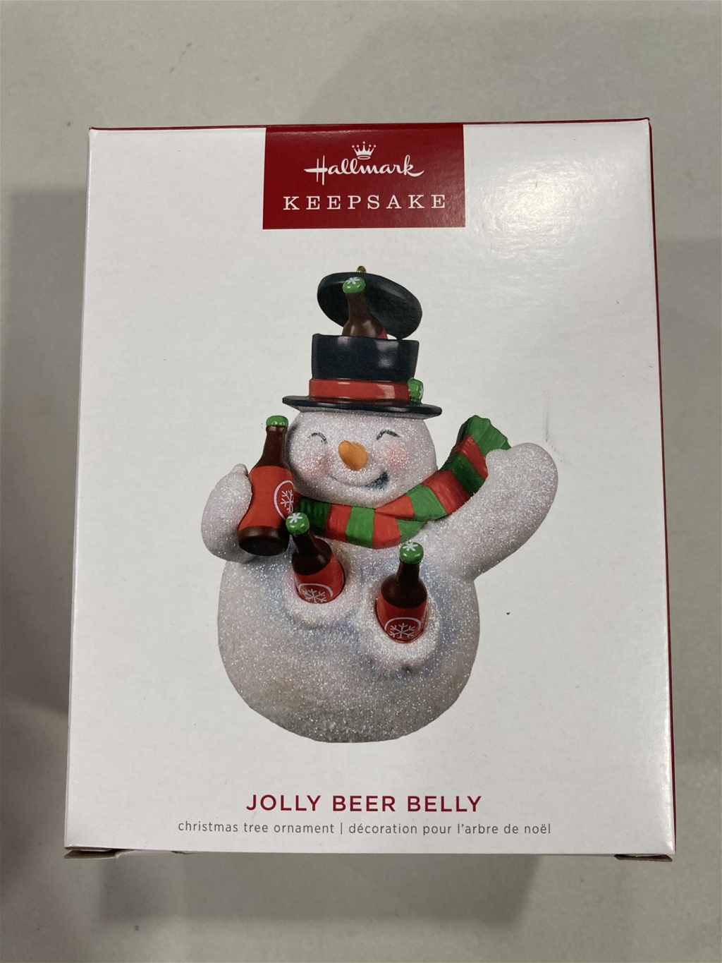 2022 Hallmark Jolly Beer Belly Christmas Keepsake Ornament *SALE*