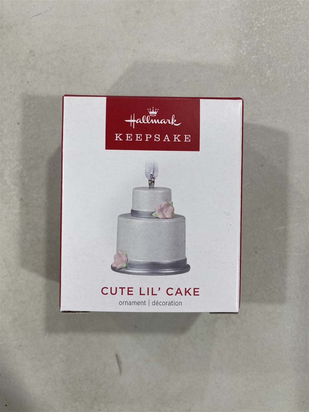 2022 Hallmark Cute Lil' Cake Mini Keepsake Ornament *NEW*