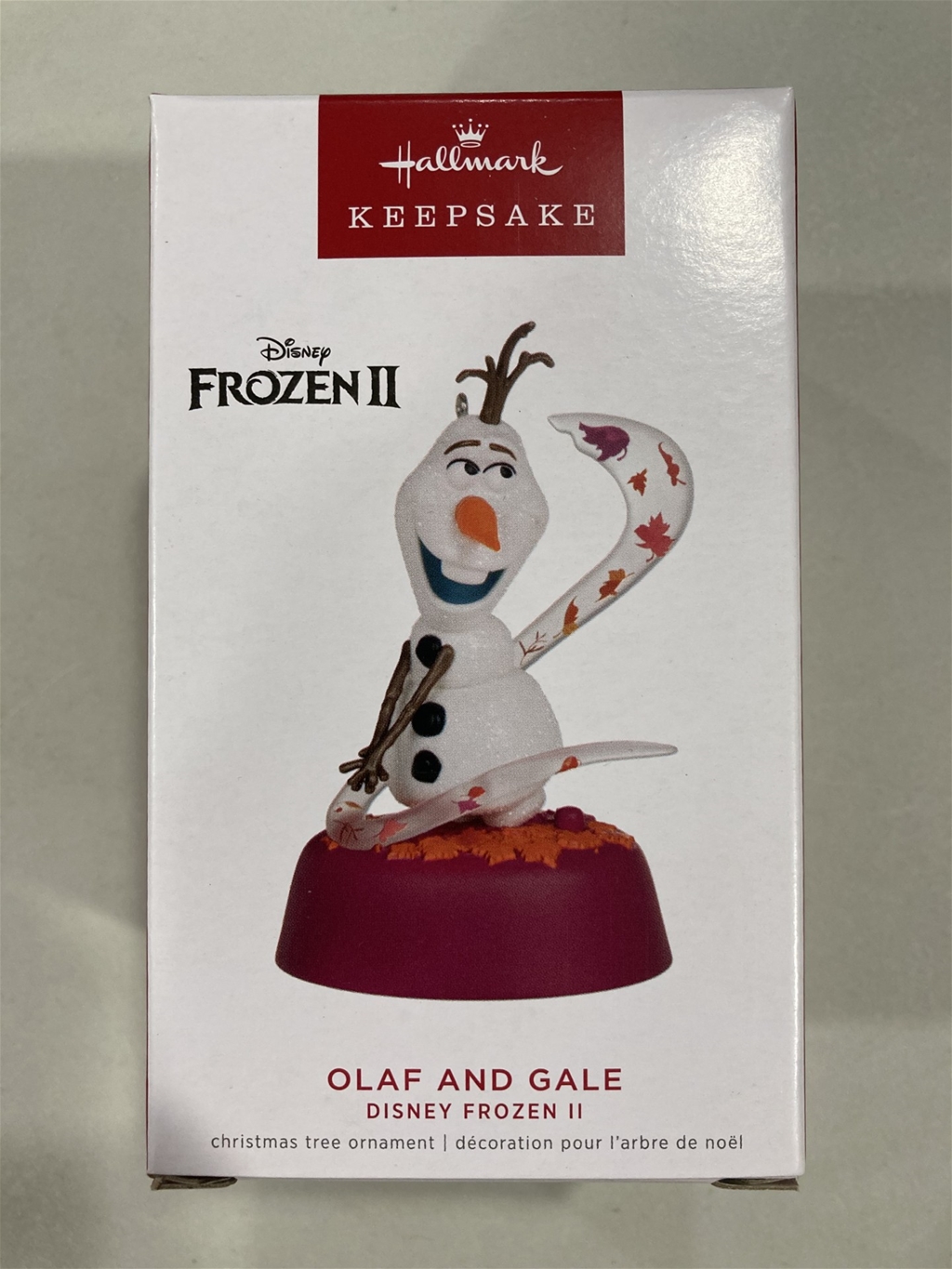 2022 Hallmark Disney Frozen II Olaf and Gale Magic Sound Keepsake Ornament *NEW*