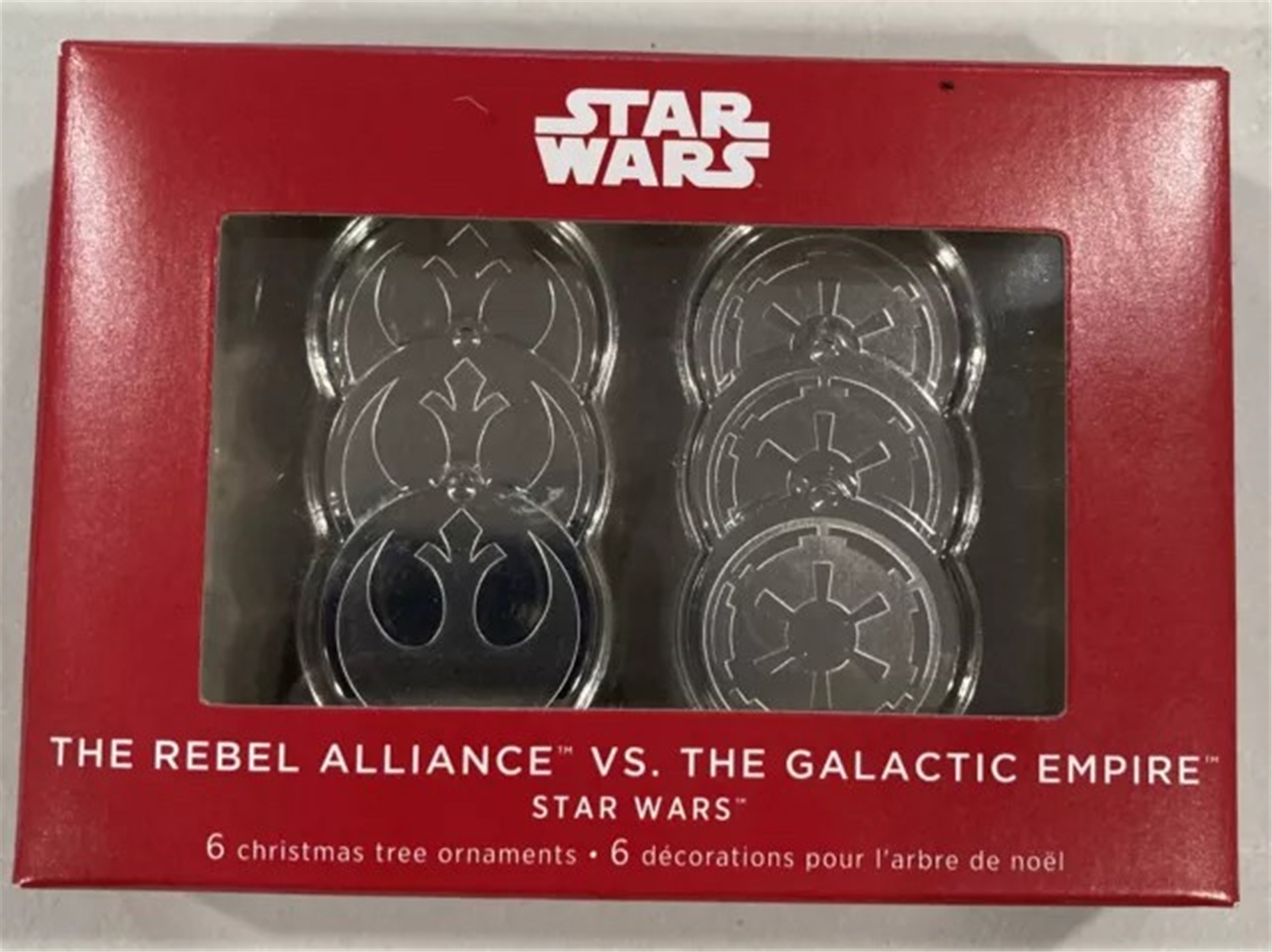 2022 Hallmark Star Wars The Rebel Alliance vs The Galactic Empire Keepsake Mini Ornament Set *NEW*