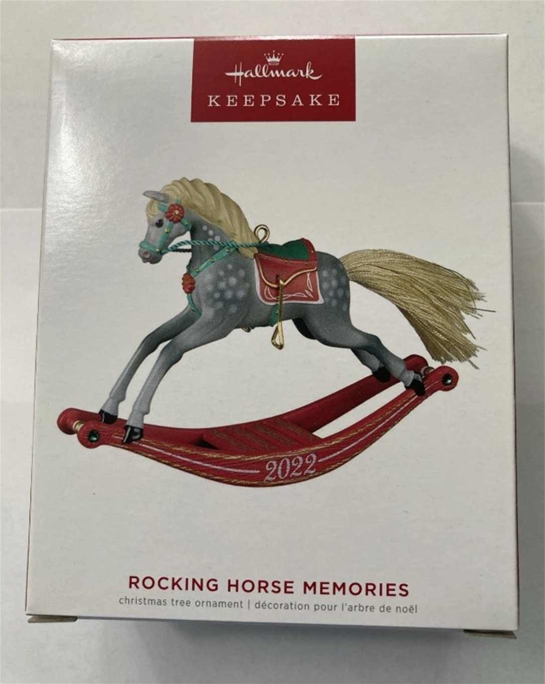 2022 Hallmark Rocking Horse Memories Keepsake Ornament *NEW*