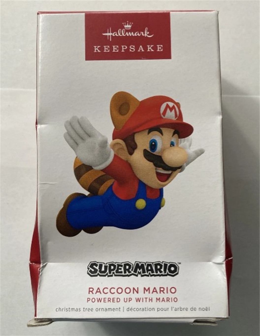 2022 Hallmark Raccoon Mario Keepsake Ornament *NEW*