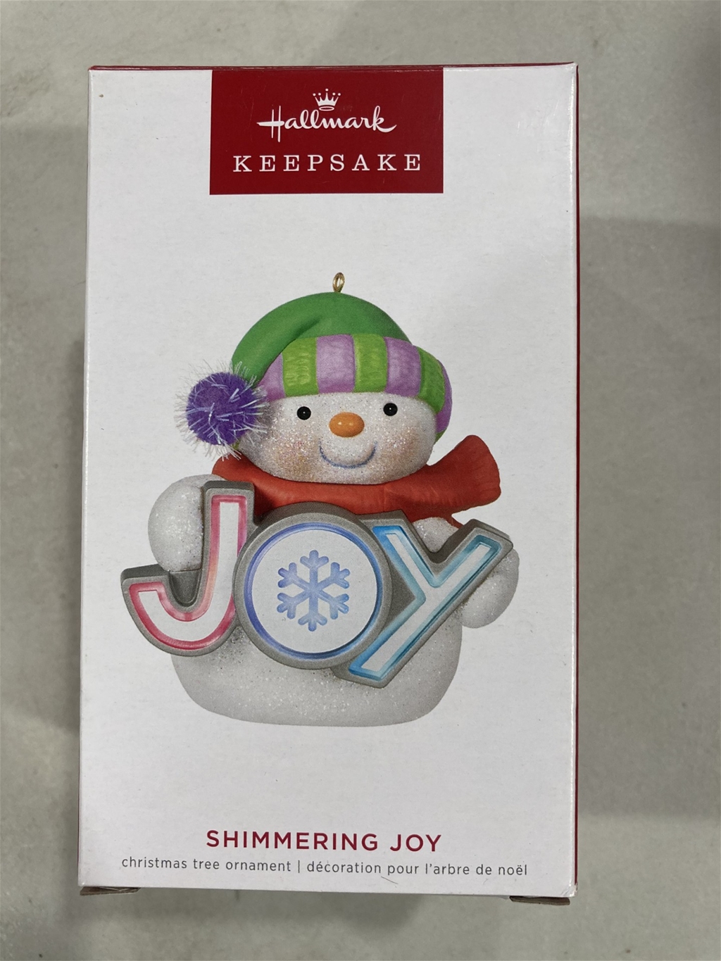 2022 Hallmark Shimmering Joy Keepsake Magic Light Ornament