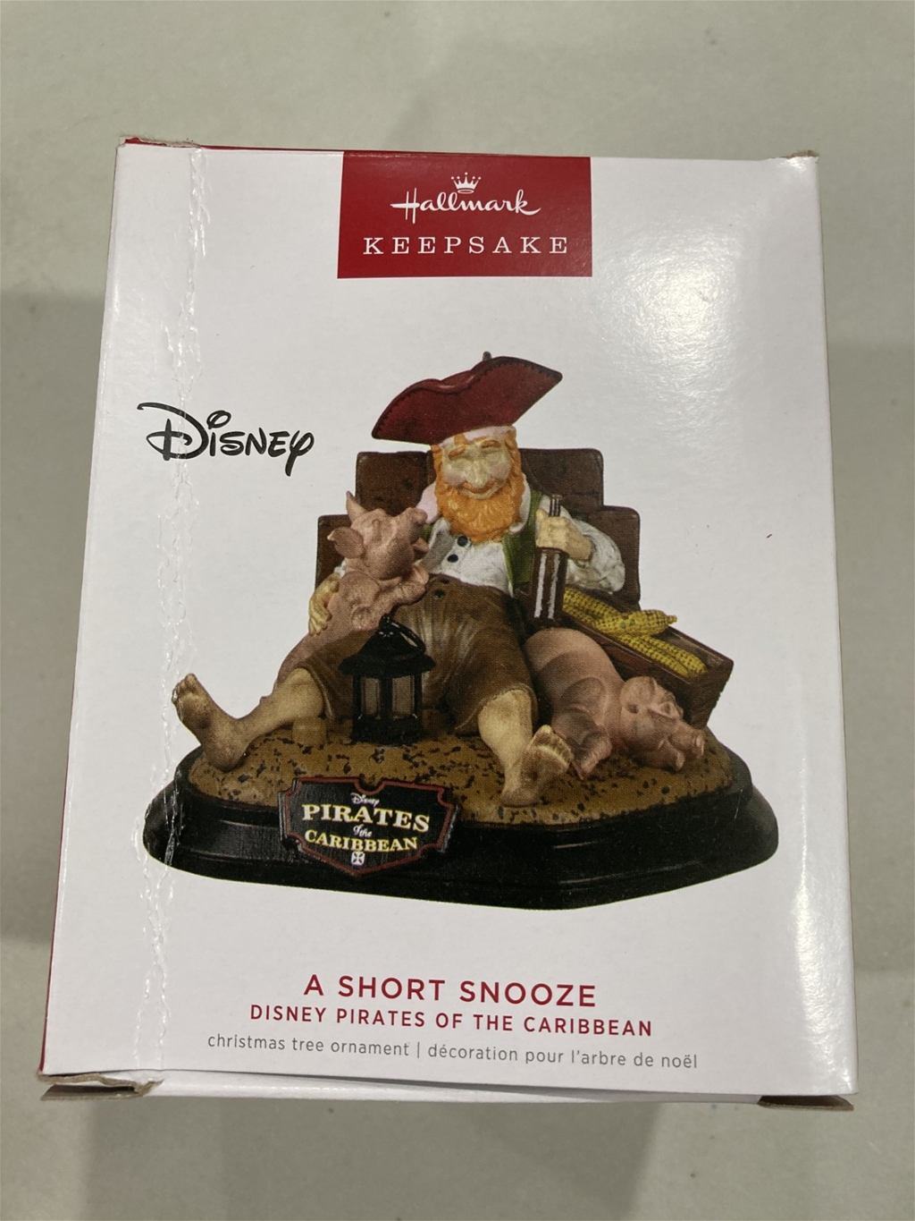 2022 Hallmark Disney Pirates of the Caribbean A SHORT SNOOZE Keepsake Ornament *SALE*