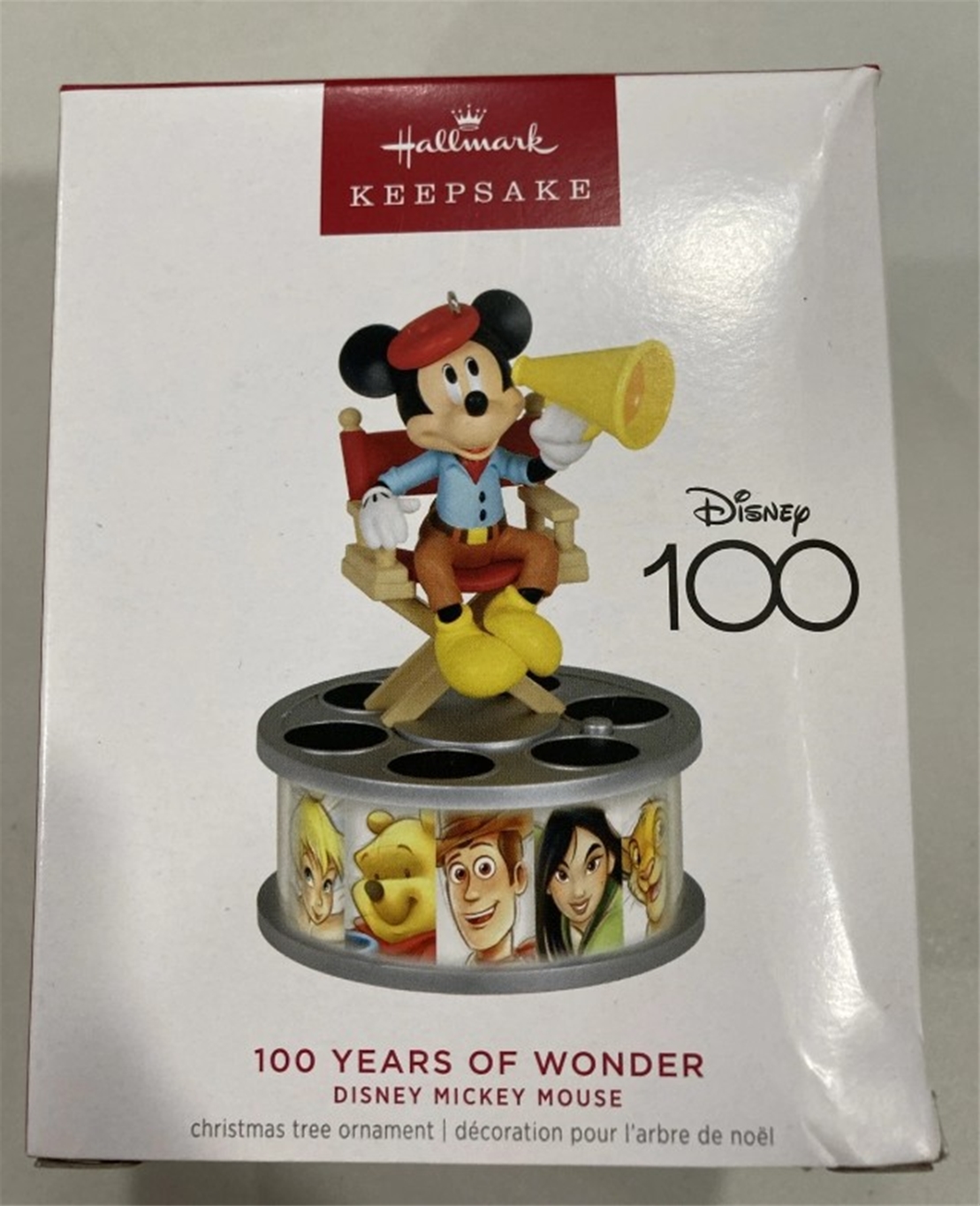 2023 Hallmark 100 Years of Wonder Disney Mickey Mouse Keepsake Ornament *NEW*