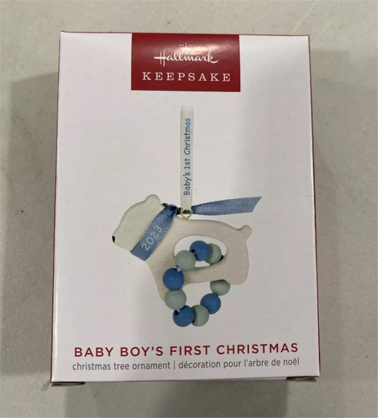 2023 Hallmark Baby Boy's First Christmas Keepsake Ornament *NEW*