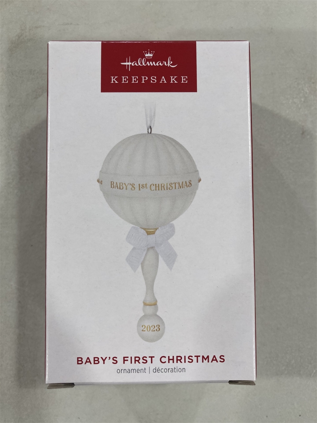 2023 Hallmark Baby's First Christmas Keepsake Ornament *NEW*