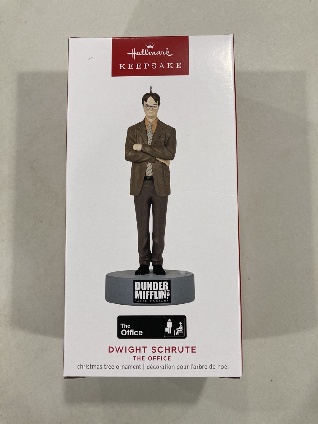 2023 Hallmark The Office DWIGHT SCHRUTE Keepsake Magic Sound Ornament *SALE*