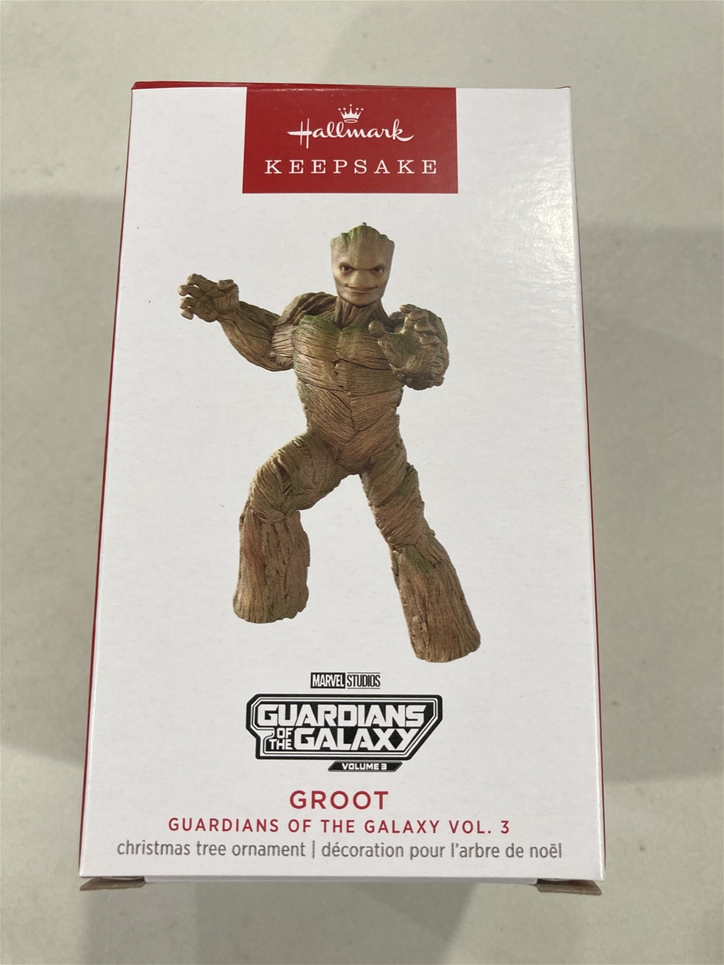 2023 Hallmark Guardians of the Galaxy Vol. 3 GROOT Keepsake Ornament *SALE*