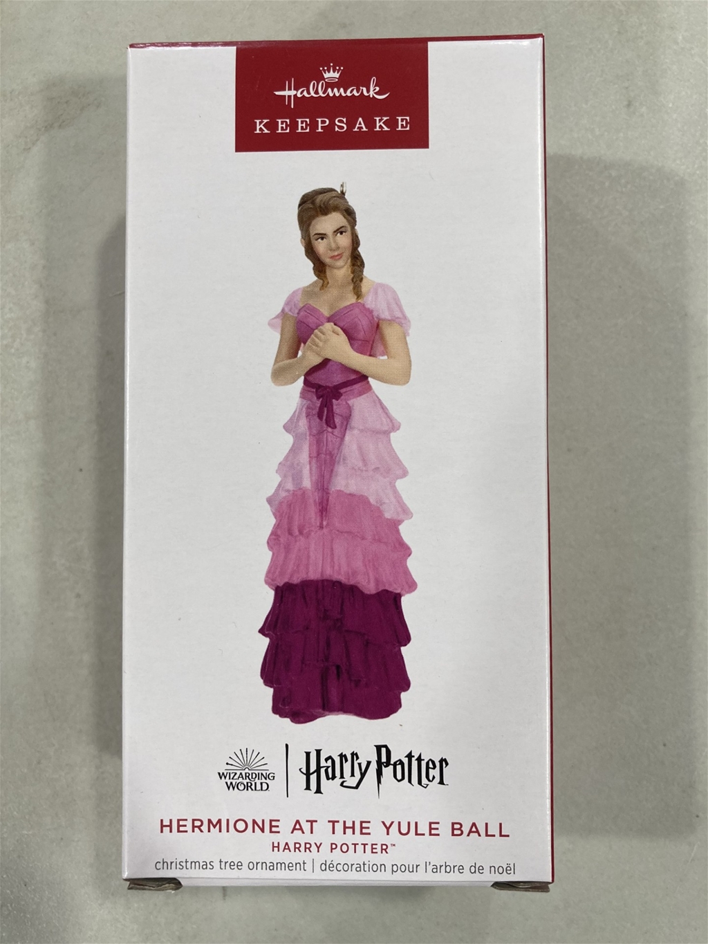 2023 Hallmark Harry Potter HERMIONE at the Yule Ball Limited Edition Keepsake Ornament *NEW*