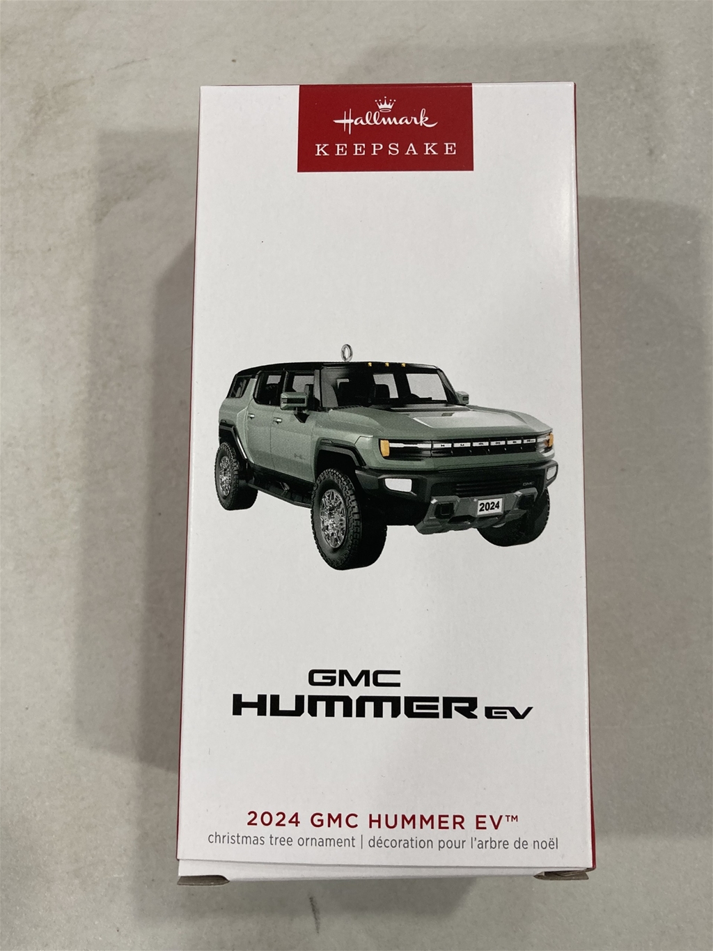 2023 Hallmark 2024 GMC Hummer EV Die-Cast Metal Keepsake Ornament *SALE*