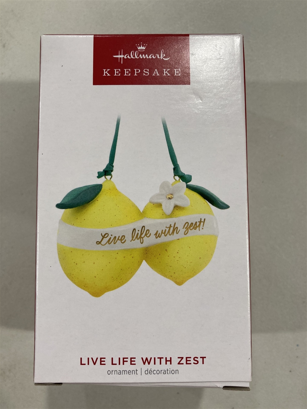 2023 Hallmark Live Life with Zest Keepsake Ornament *SALE*