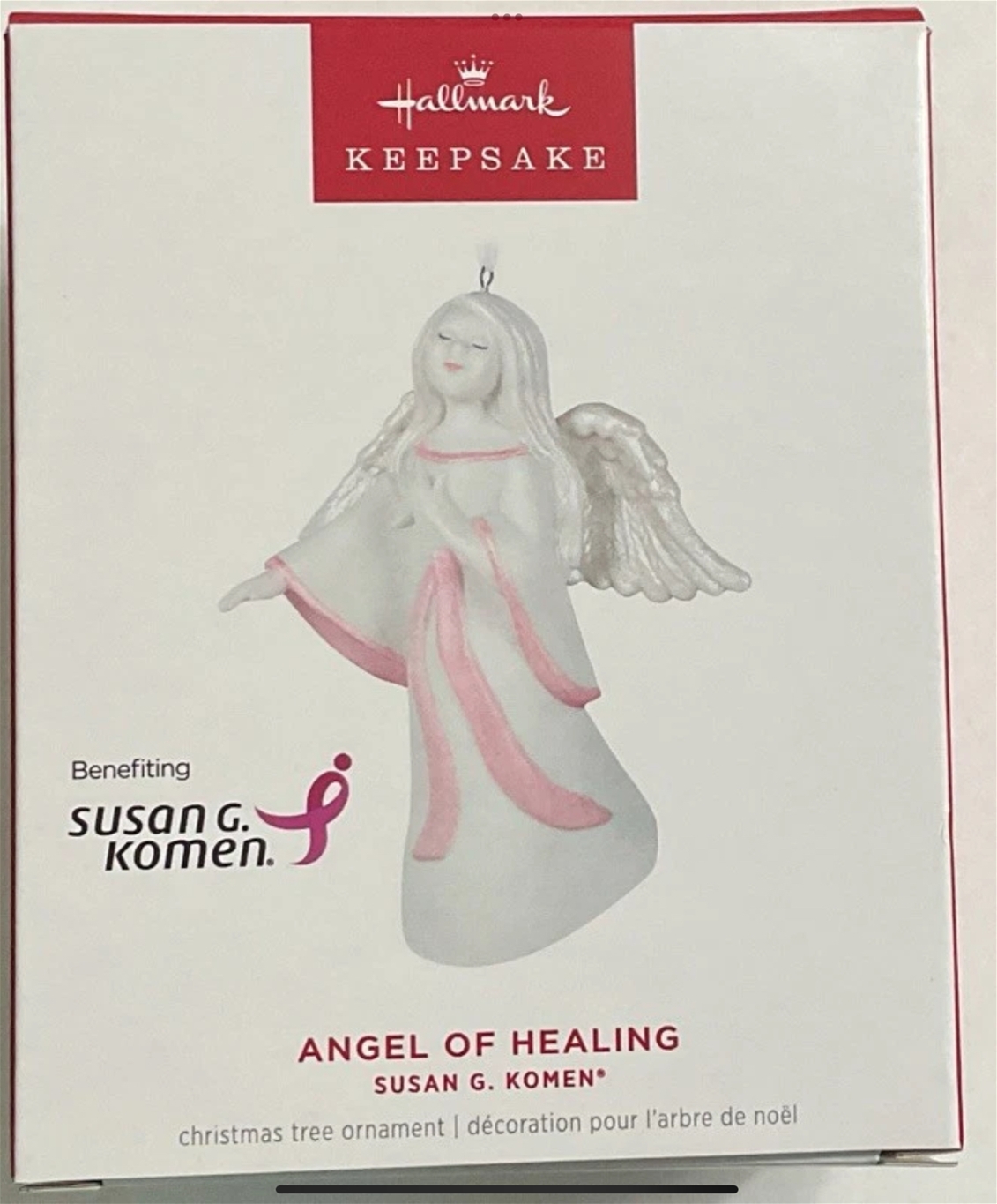 2024 Hallmark Angel Of Healing Susan G. Komen Keepsake Ornament *NEW*
