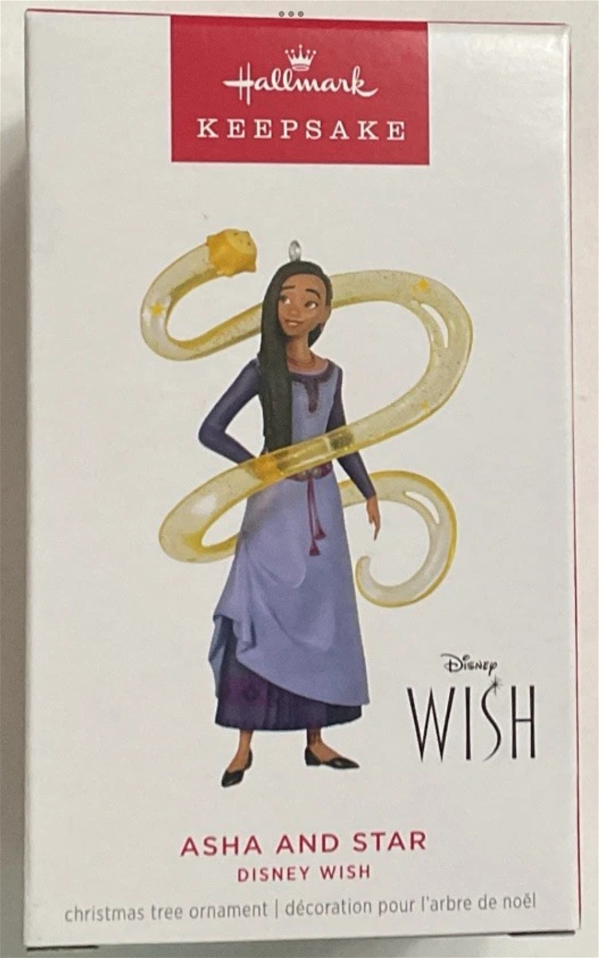 2024 Hallmark Asha and Star Disney Wish Keepsake Ornament *NEW*