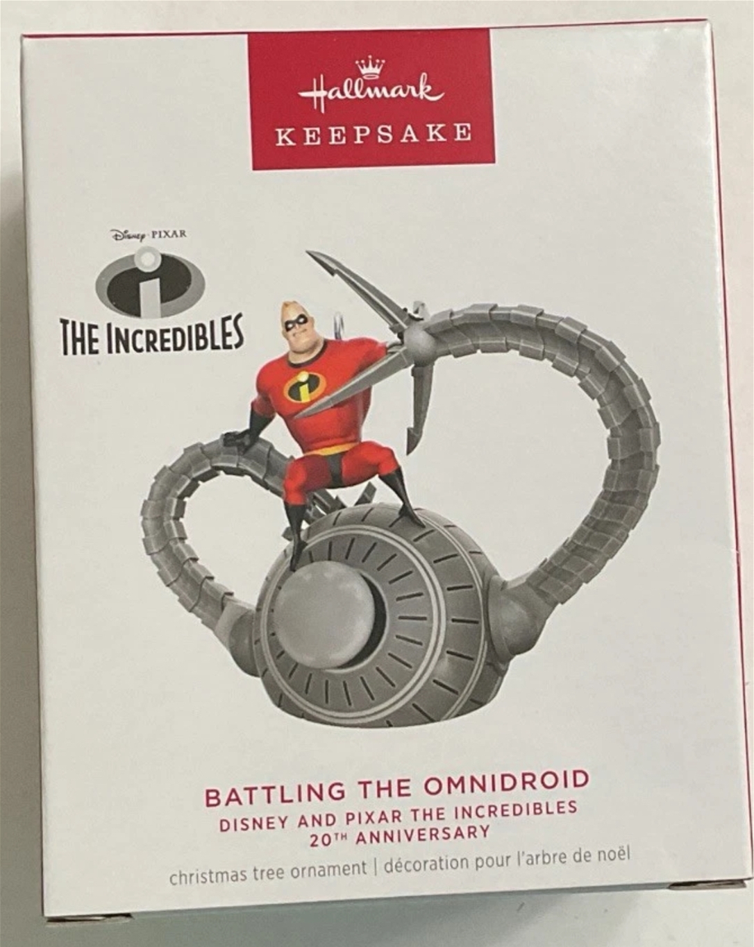 2024 Hallmark Battling the Omnidroid Disney Incredibles Keepsake Ornament *NEW*