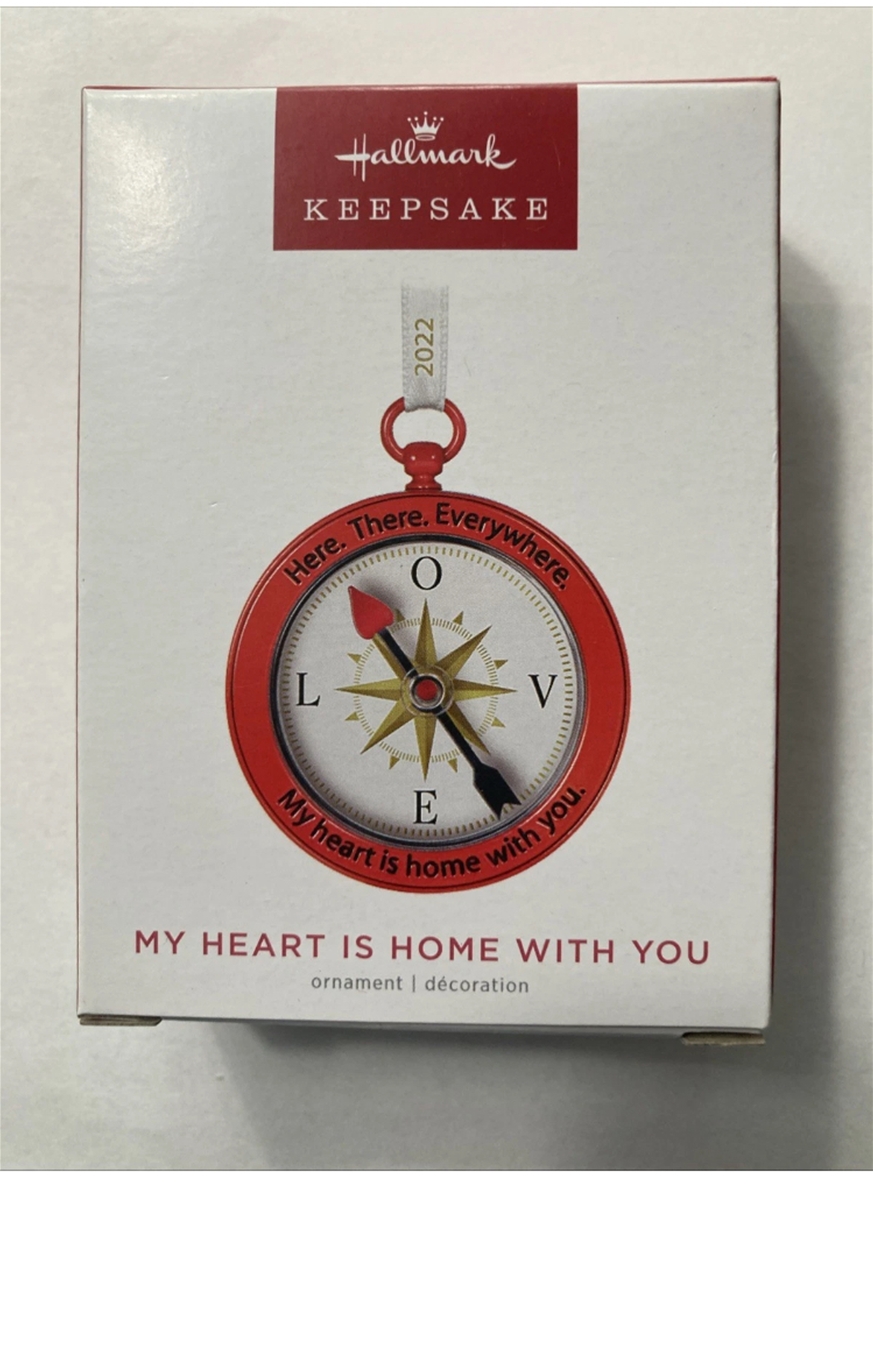 2022 Hallmark My Heart is Home with You Keepsake Ornament *NEW*