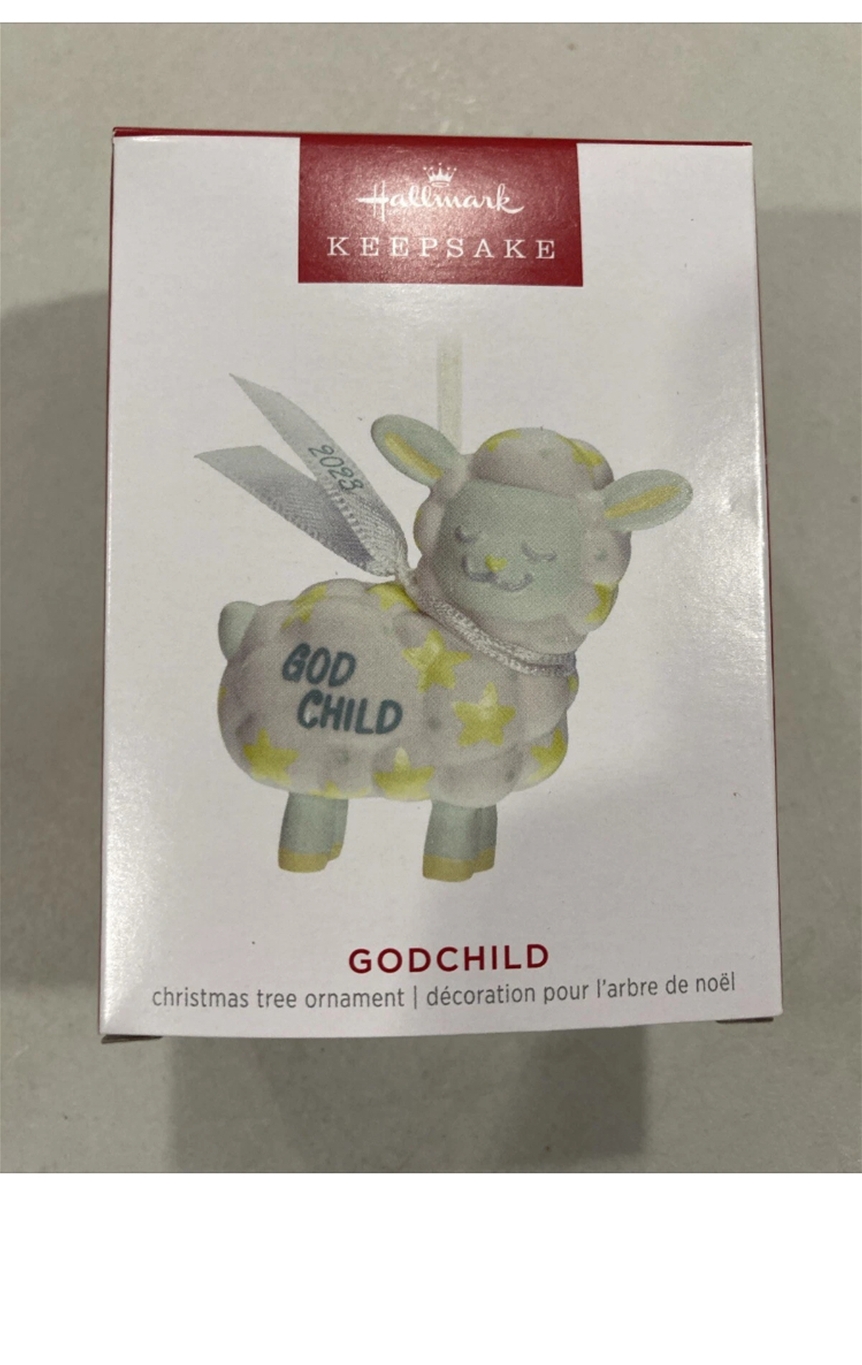 2023 Hallmark Godchild Lamb Keepsake Ornament *NEW*