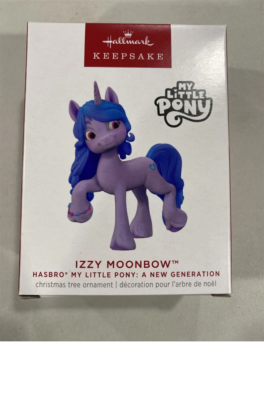 2023 Hallmark Izzy Moonbow My Little Pony Keepsake Ornament *NEW*