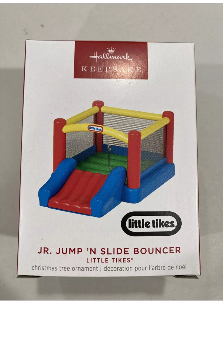 2023 Hallmark Jr. Jump N' Slide Bouncer Little Tikes Keepsake Ornament *NEW*
