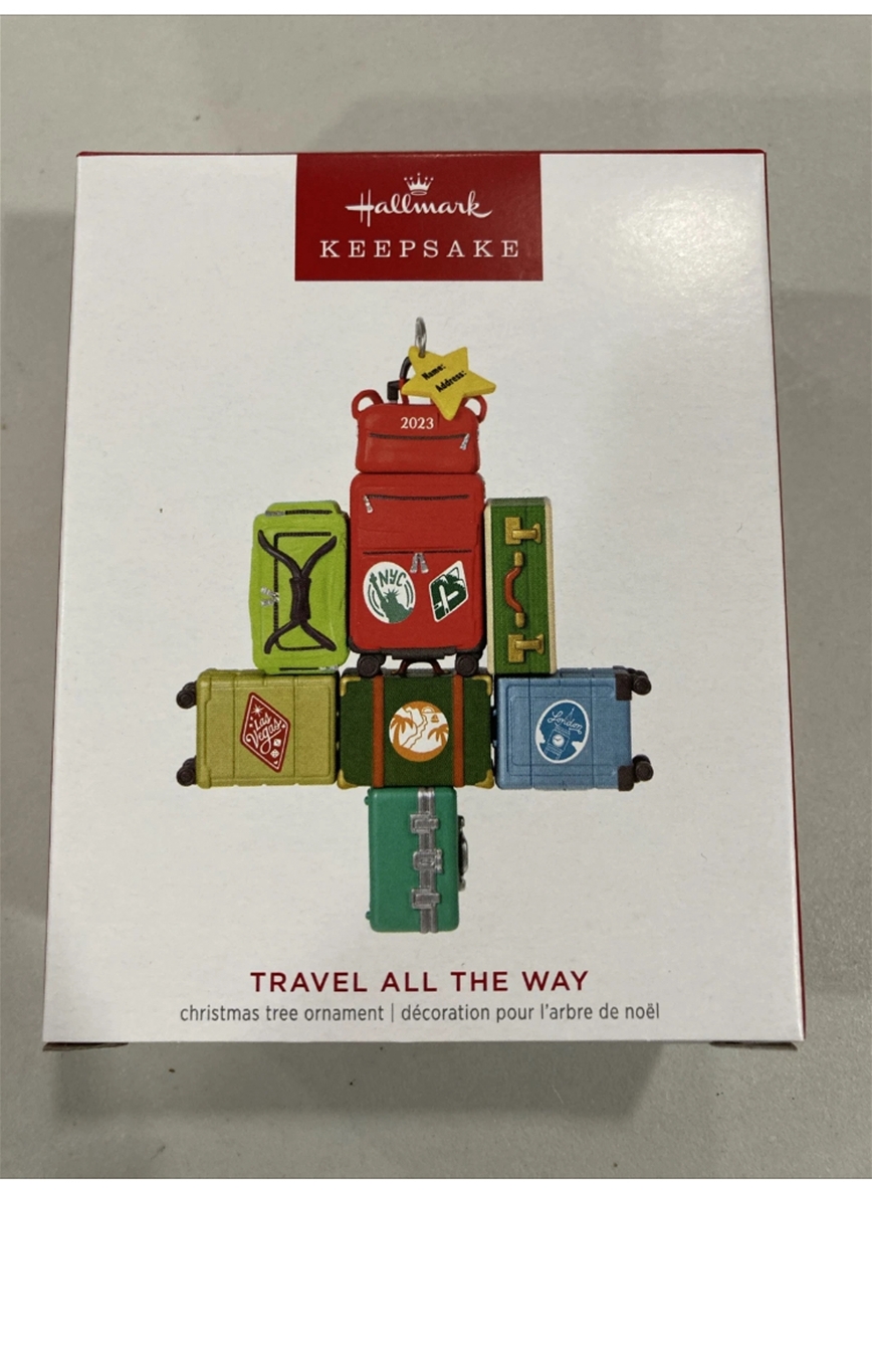2023 Hallmark Travel All the Way Keepsake Ornament *NEW*