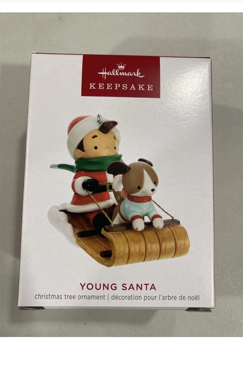 2023 Hallmark #2 Young Santa Keepsake Ornament *NEW*