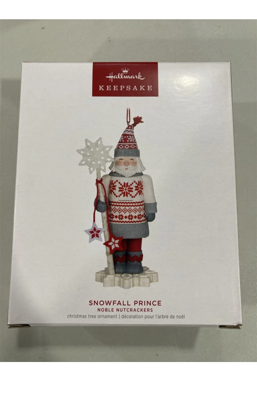 2023 Hallmark #5 Snowfall Prince Keepsake Ornament *NEW*