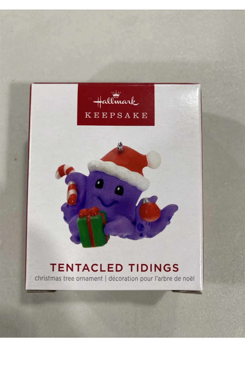 2023 Hallmark MINI Tentacled Tidings Keepsake Ornament *NEW*