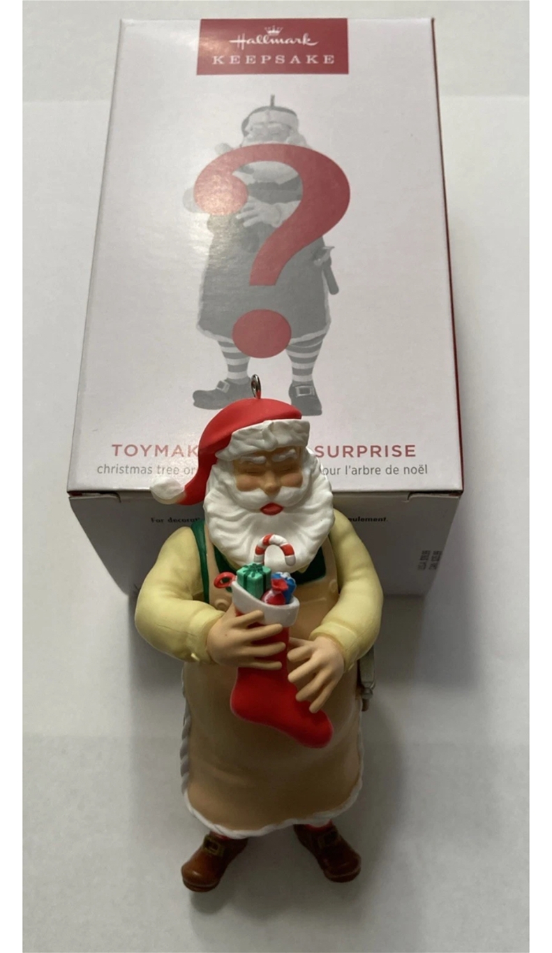 2023 Hallmark Toymaker Santa Surprise Keepsake Ornament *NEW*
