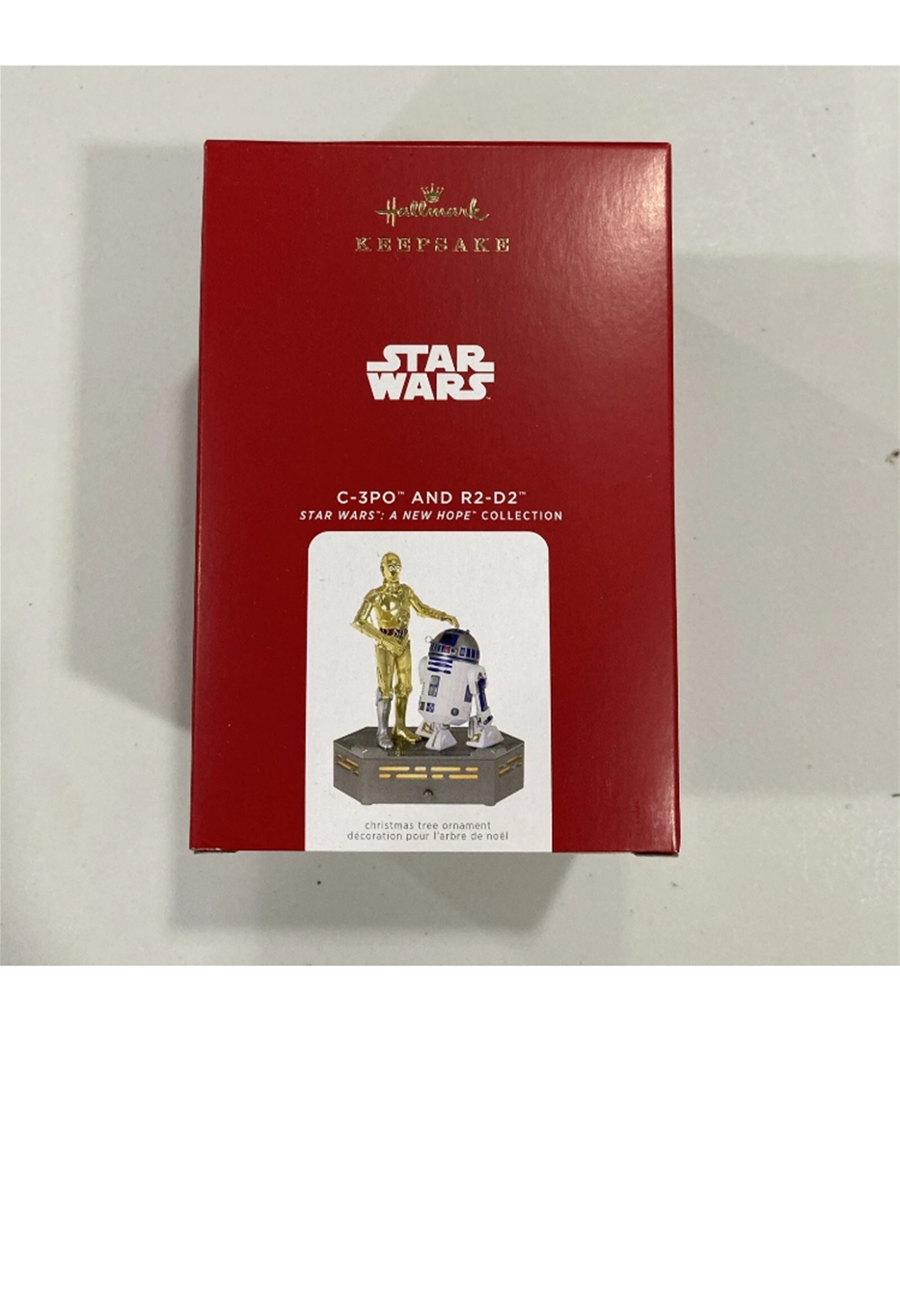 Hallmark C-3PO and R2-D2 Storyteller Keepsake Ornament *NEW*